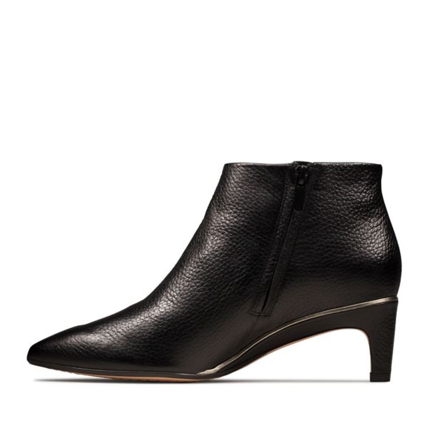 Clarks Womens Ellis Eden Ankle Boots Black | UK-8593062